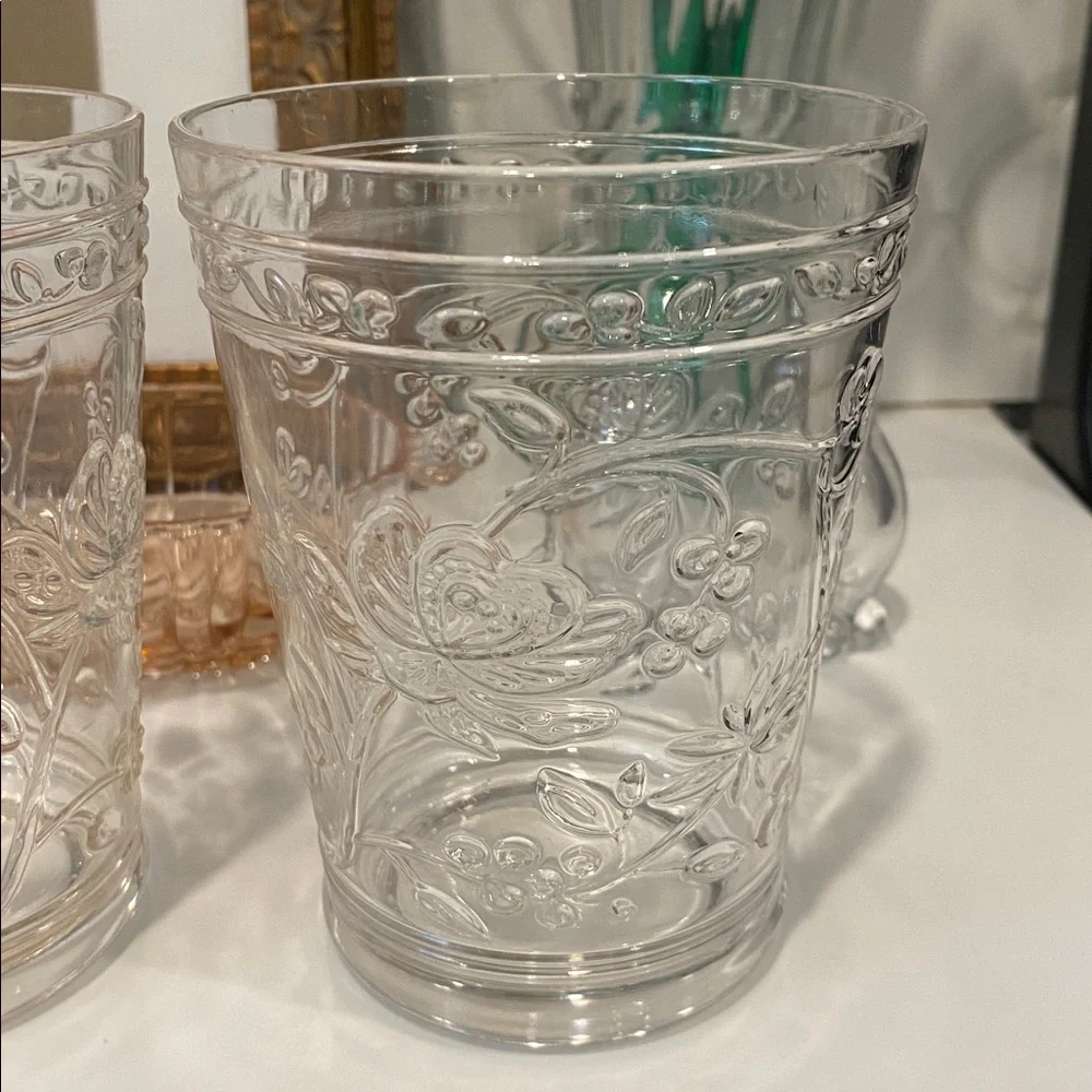 Set of 8 Opalhouse Floral Plastic Tumblers - Picture 5 of 5
